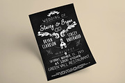 Vintage Wedding Invitation Template, an Invitation Template by Graphicfy Templates (Thumbnail 1 of 5)