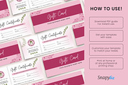 Minimal Gift Certificate Canva Temp, a Print Template by Snapybiz (Thumbnail 6 of 9)