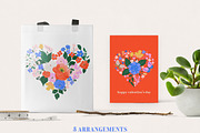 Valentine Florals 3, a Pattern Graphic by 7th Avenue Designs (Thumbnail 9 of 9)