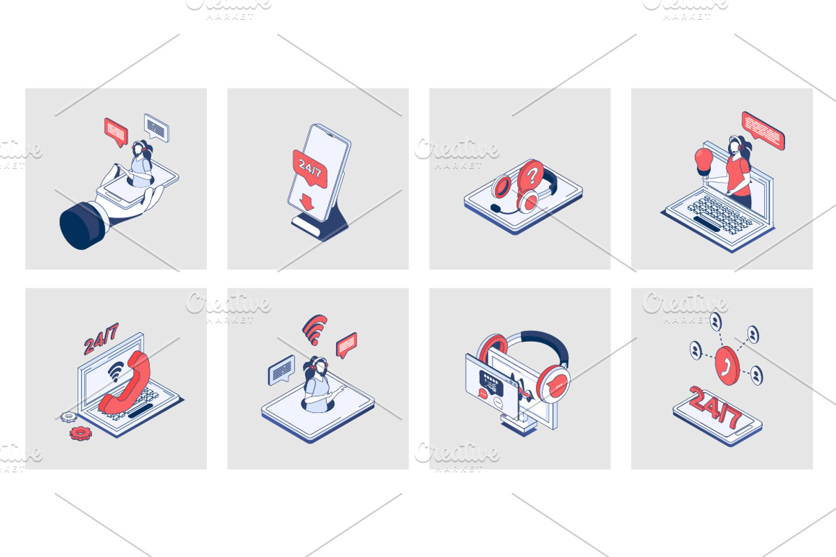 240 Isometric Icons, an Icon by alexdndz (Photo 9 of 31)