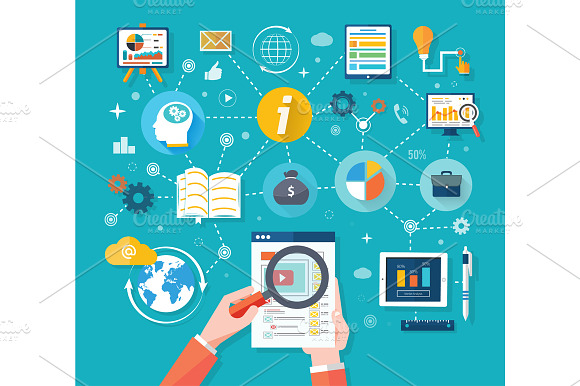 Web Site Seo Analytics Charts