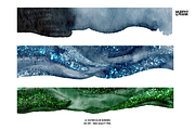 Watercolor Borders Glitter Borders, a Background Graphic by Murphy & Frank (Thumbnail 5 of 10)