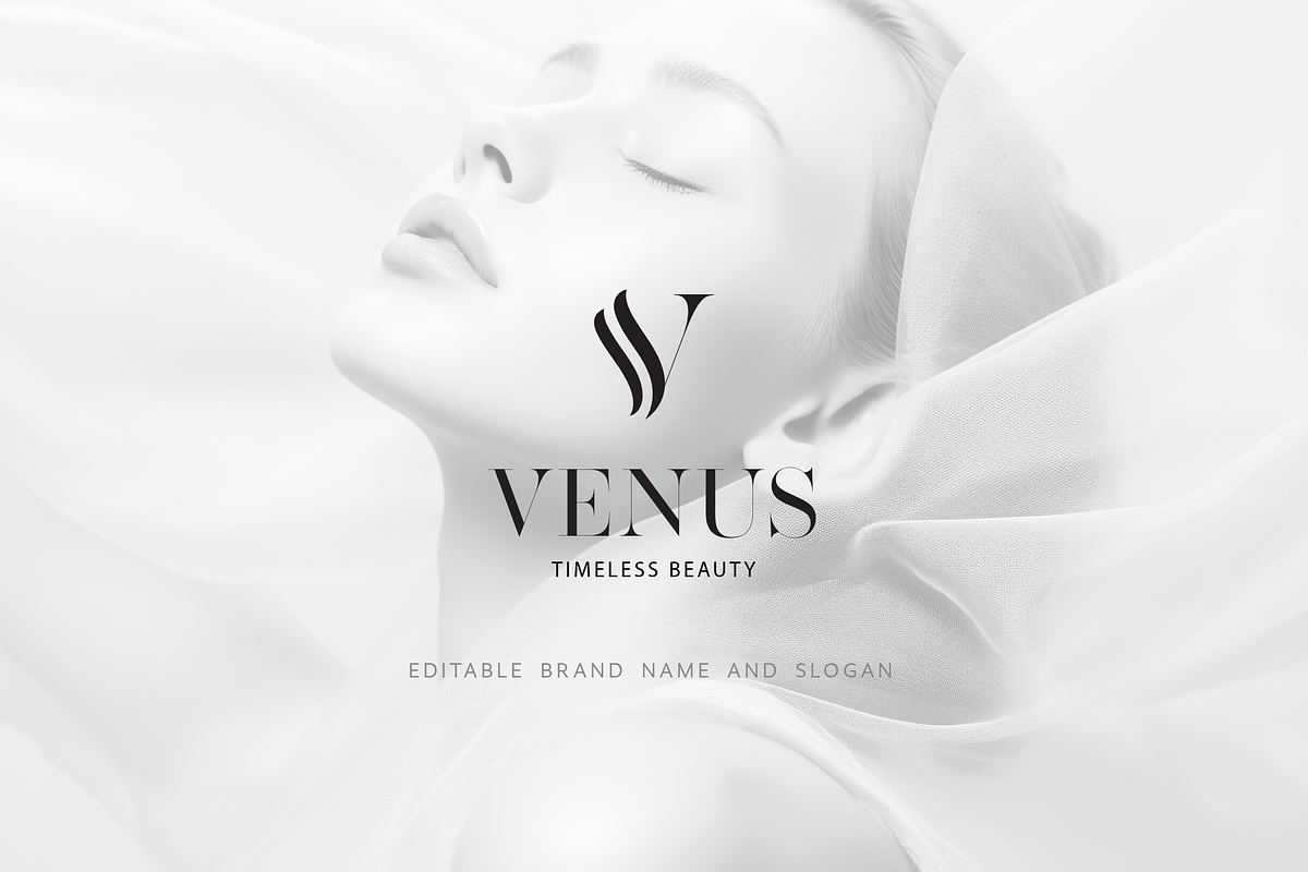 Venus - V monogram brand identity, a Graphic by Graphema Digital (Photo 2 of 12)