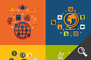 44 EDUCATION FLAT infographics, a Presentation Template by Palau (Thumbnail 3 of 5)