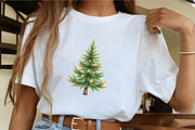 Festive Christmas Tree Lights Clipar, an Illustration by CrexoraLab (Thumbnail 4 of 5)