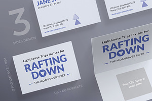 Business Cards Rafting