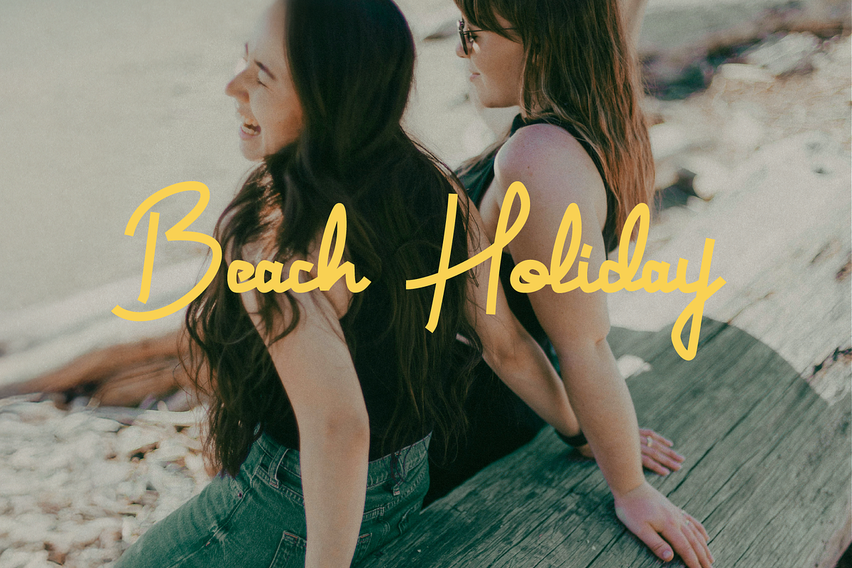 Joyeux Script, a Script Font by Elyas Beria Studio (Photo 8 of 12)