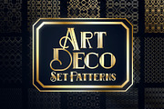 ᗩᏒT DΞCΘ PᗩTTΞᏒNS, a Pattern Graphic by ArtemKovalenco (Thumbnail 1 of 5)