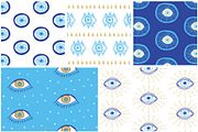 Evil Eye Illustrations + Patterns, an Illustration by Youandigraphics (Thumbnail 12 of 13)