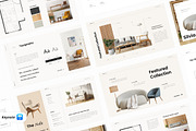 Rene Modern Furniture Keynote, a Presentation Template by kylyman (Thumbnail 1 of 7)