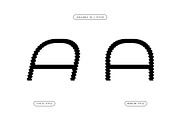Akalime Distort, a Sans Serif Font by Craft Supply Co. (Thumbnail 2 of 8)