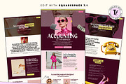 Chic Accountant Website Squarespace, a Squarespace Template by Template Twist Shop (Thumbnail 2 of 11)