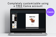 Canva Children Square Book Template, a Templates & Theme by Ms Tonia Designs (Thumbnail 3 of 9)