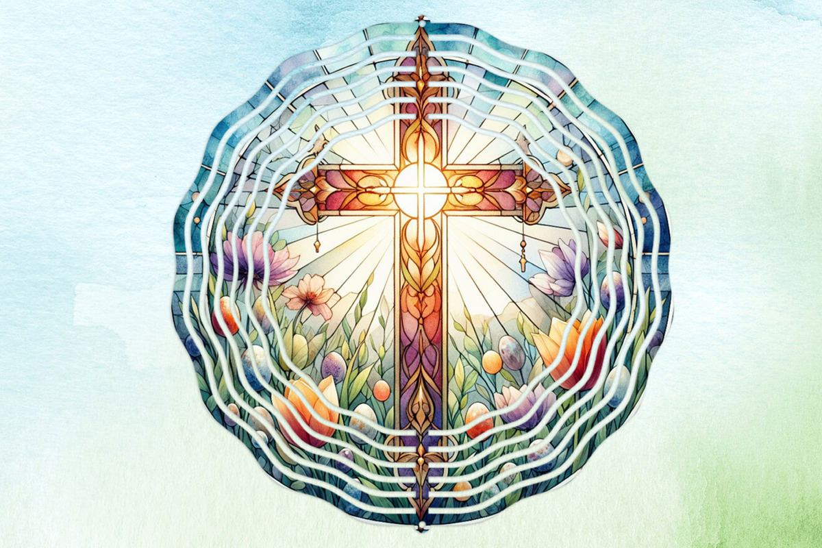 Stained Glass Christian Cross Bundle, a Work Illustration by Dream Creation (Photo 2 of 7)