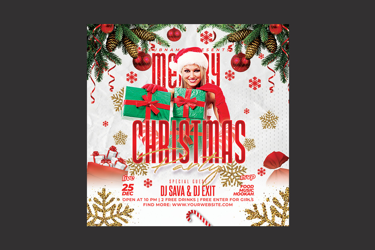 Christmas Party Flyer