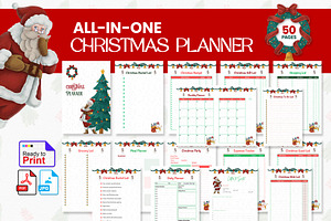 Christmas Planner Design Printable