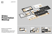 Slides Presentation Mockup, a Wearable Device Mockup by Graphiculon (Thumbnail 1 of 11)