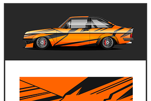 Stylish Car Artwork Bundle, an Object Illustration by CarWrap design