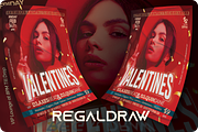 Valentines Day Flyer, a Flyer Template by regalDRAW (Thumbnail 2 of 3)