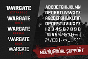Wargate - Stencil Family, a Font by Arterfak Project (Thumbnail 6 of 13)
