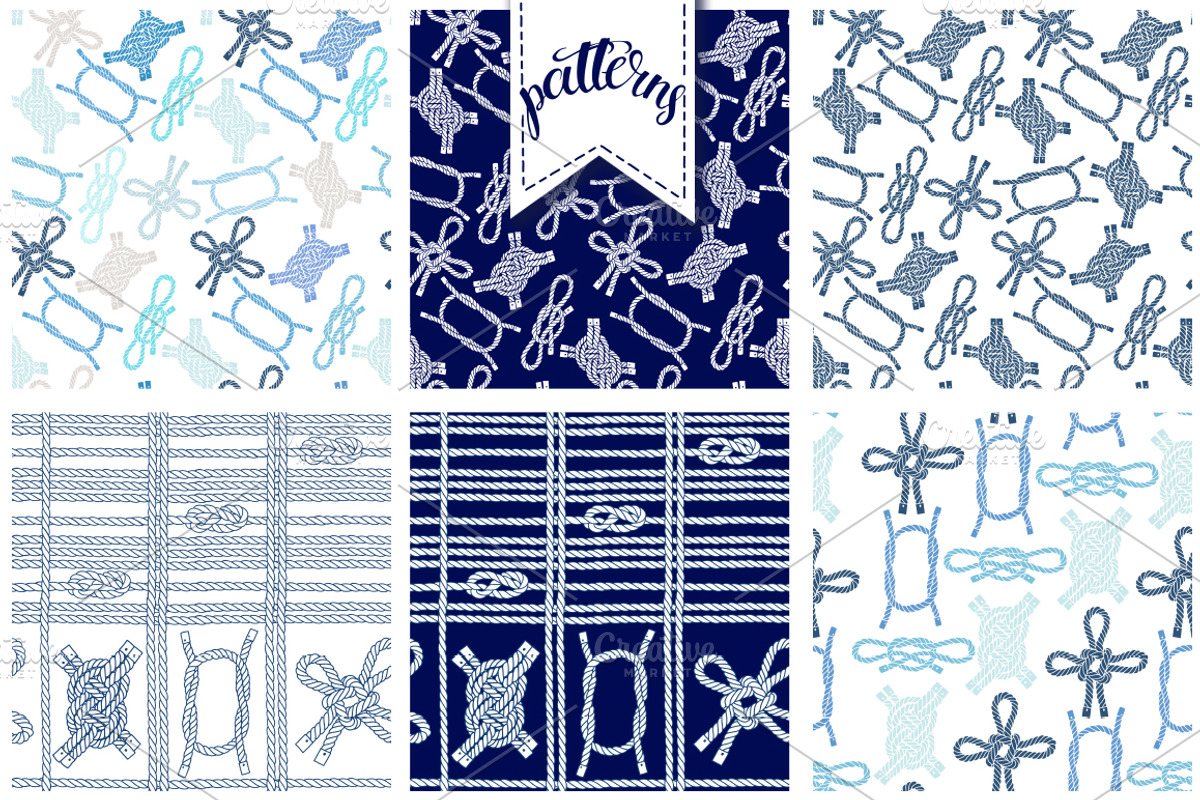 Marine rope and knots, a Pattern Graphic by maritime_m (Photo 4 of 9)