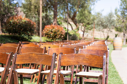 Wooden Event Chairs Abstract, a Photo by Andy Dean Photography