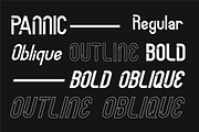 PANNIC - Display Font Sans, a Sans Serif Font by Dirtyline Studio (Thumbnail 3 of 8)