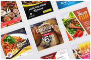 48 Instagram Food Banners, a Social Media Template by Studio Siv (Thumbnail 5 of 7)