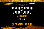 NEOGÓTICA, a Blackletter Font by jakejarkor (Thumbnail 7 of 9)