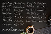Black Phantom, a Script Font by AMINMARIO (Thumbnail 5 of 7)