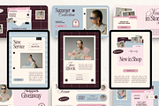 Email Marketing Newsletter Template, an Email Template by Branding Babe Co. (Thumbnail 3 of 10)