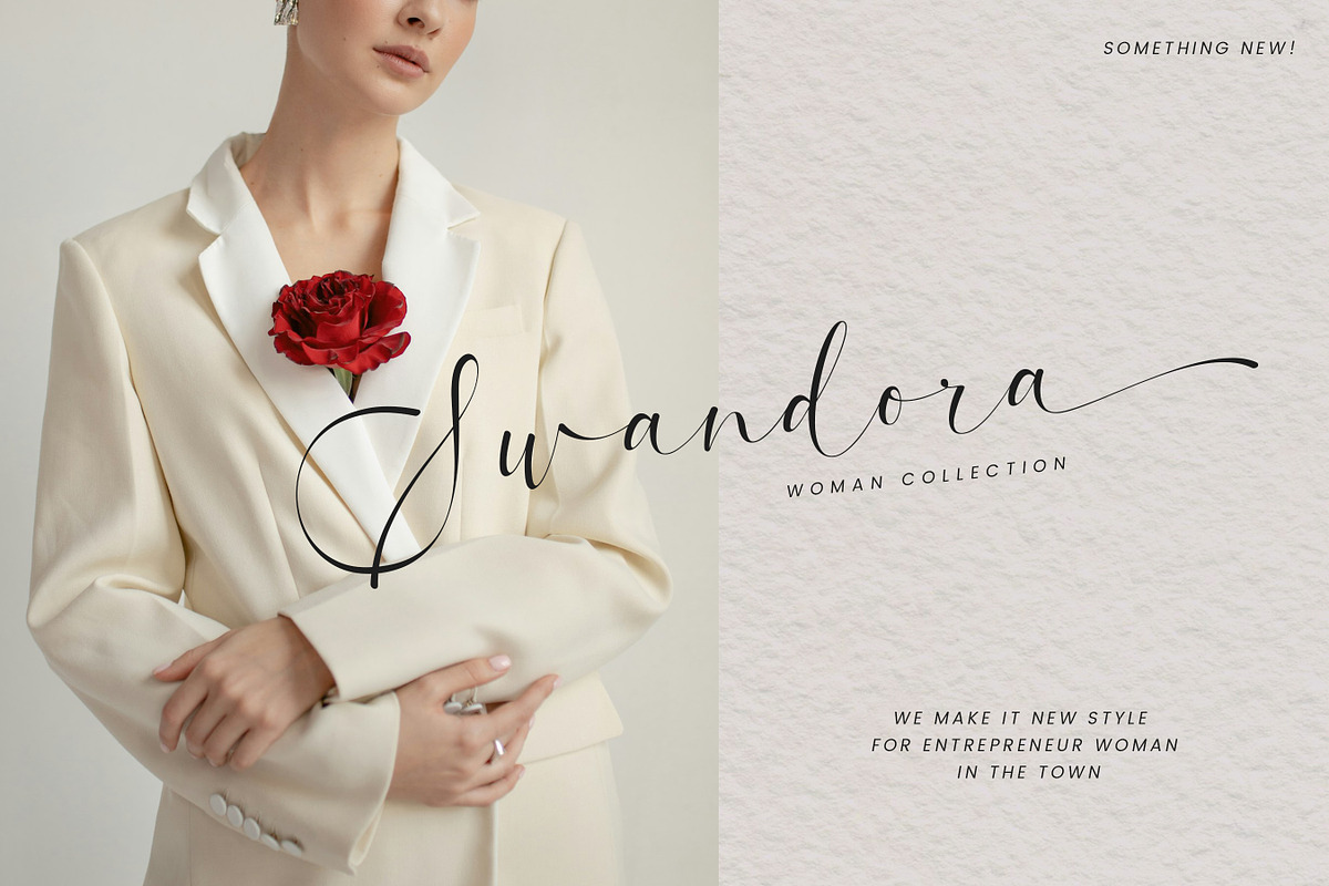 Sanitharie – Modern Script, a Script Font by Imiftype Studio (Photo 3 of 10)