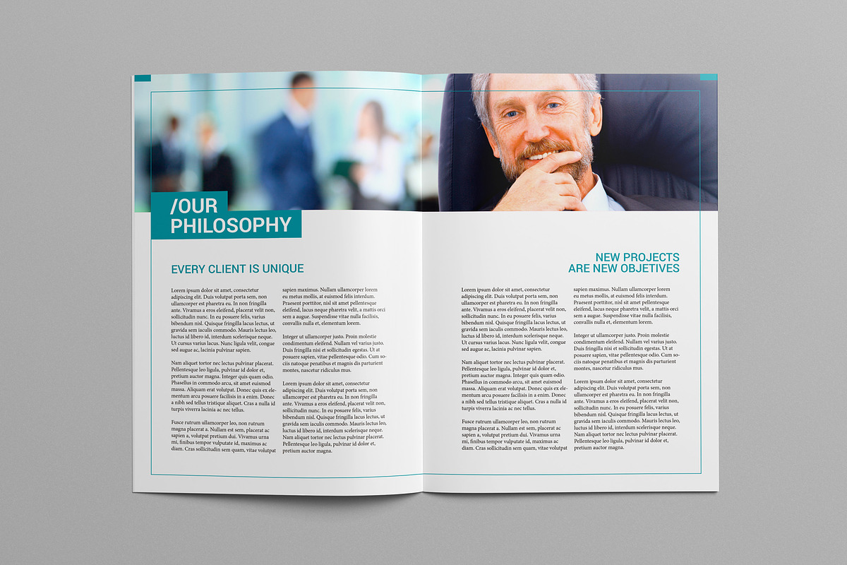 Multipurpose A4 Business Brochure, a Brochure Template by INTERARTIVITY (Photo 8 of 23)