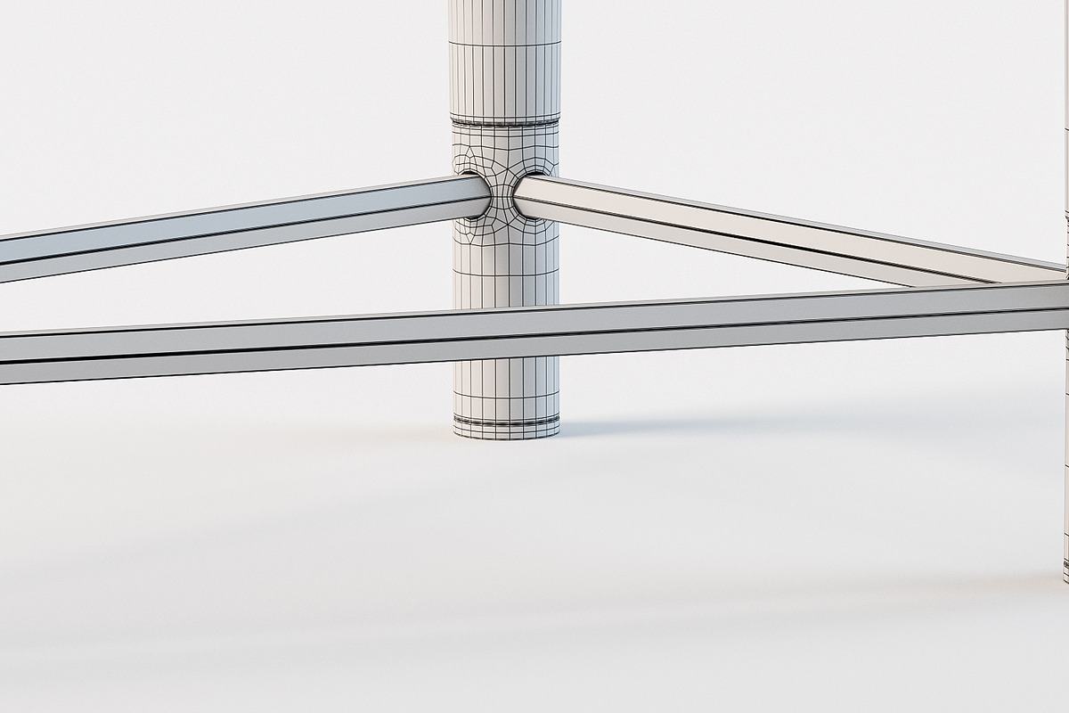 Gallotti Radice Tama Console, a Furniture 3D Model by Dmitriy Kalko (Photo 10 of 11)