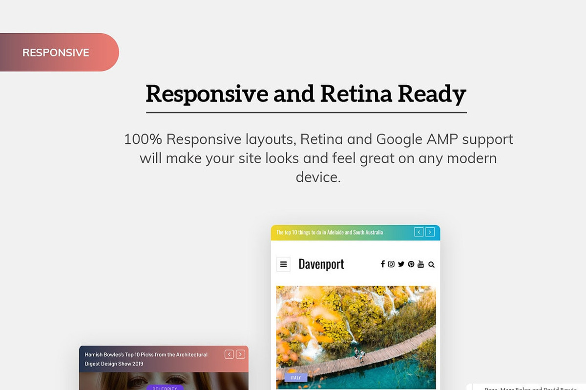 Blog and Magazine WordPress theme, a WordPress Template by Elite Templates (Photo 7 of 8)