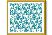 Floral Fine Seamless Pattern, a Pattern Graphic by FineArtStudio (Thumbnail 2 of 3)