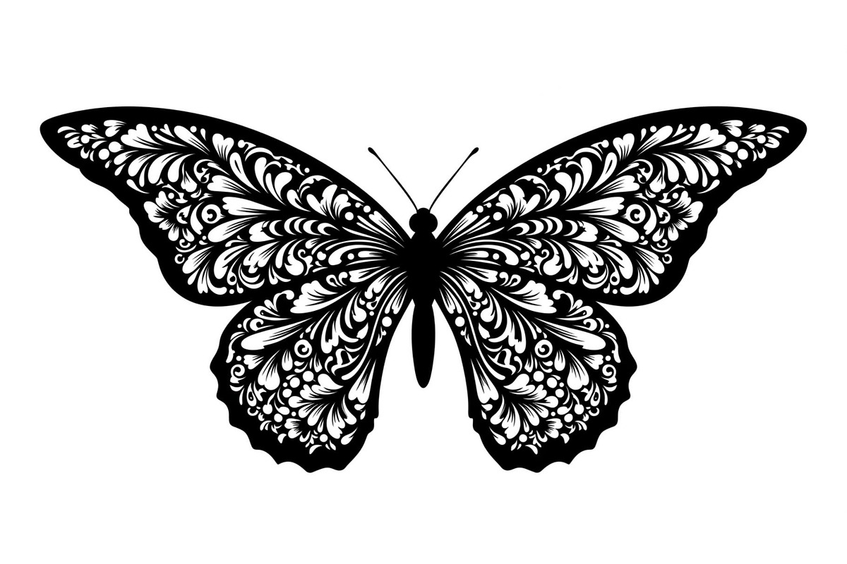 Butterfly Silhouette SVG Bundle, an Illustration by Gaye Art (Photo 31 of 31)