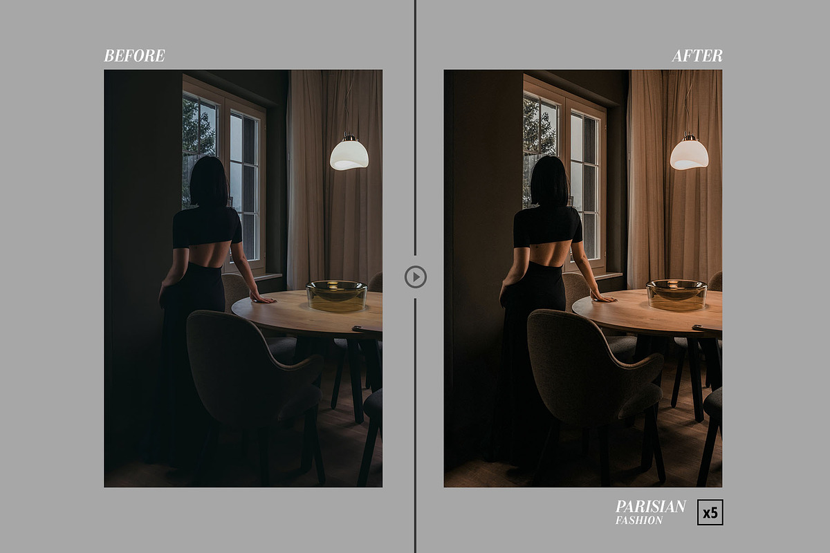 Parisian Fashion - Presets PACK, a Preset Add-On by Hydrozi Presets (Photo 6 of 8)