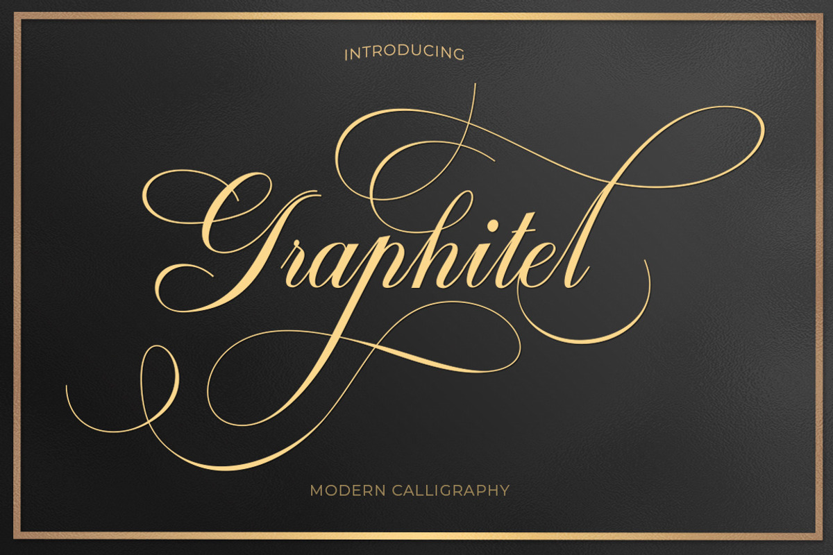 Graphitel Script + Ornaments