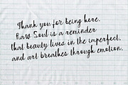 Raw Soul Expressive Messy Script, a Script Font by AnMark (Thumbnail 14 of 15)
