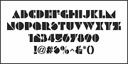 Deco Revisited JNL, a Sans Serif Font by Jeff Levine Fonts (Thumbnail 3 of 5)