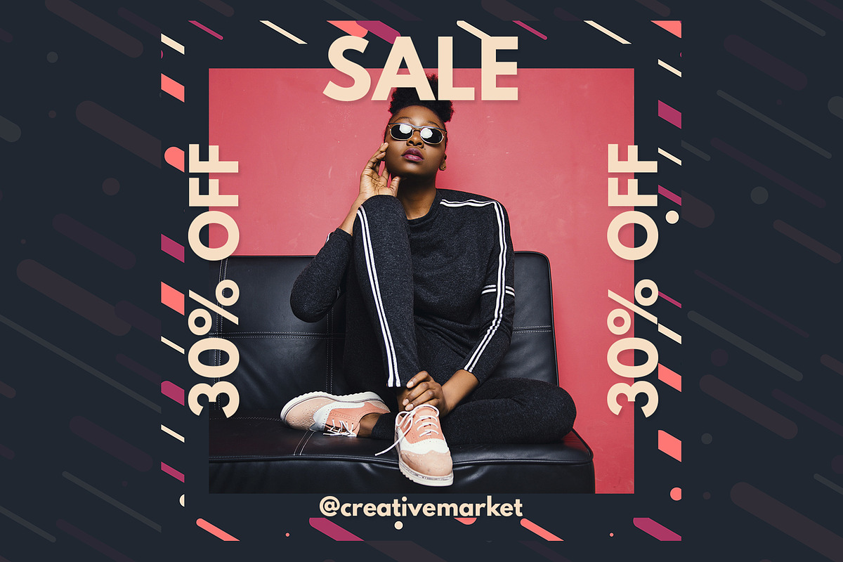 Fashion Instagram Posts & Stories, a Social Media Template by 3Y_Design (Photo 2 of 5)