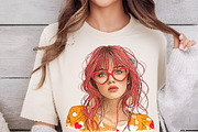 Hand-drawn Coquette Valentine's Day, an Illustration by DreamCafeArt (Thumbnail 5 of 6)
