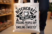 Funny Halloween PNG, Witch Png, a Work Illustration by Sublimation Artist (Thumbnail 8 of 9)