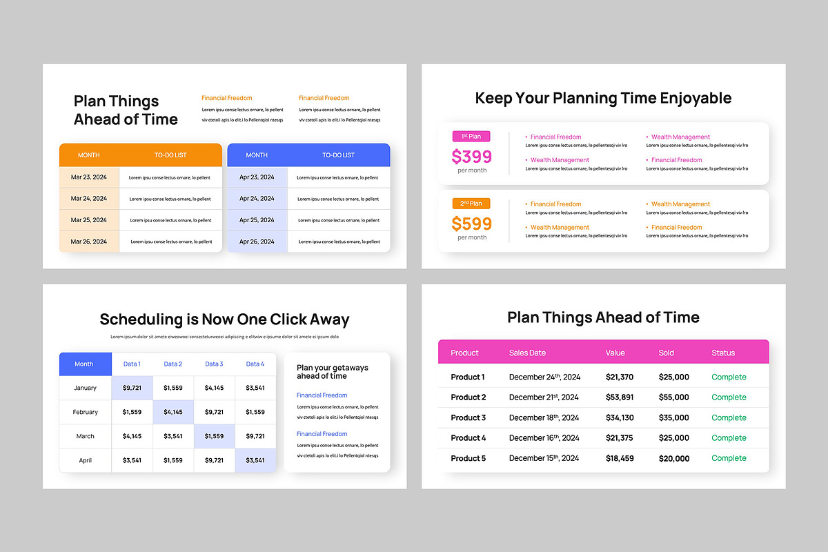 Table Data Infographic Google Slides, a Presentation Template by rgbryand