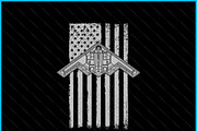 Military Airplane American Flag B2, an Object Graphic by Creativeusart (Thumbnail 2 of 4)
