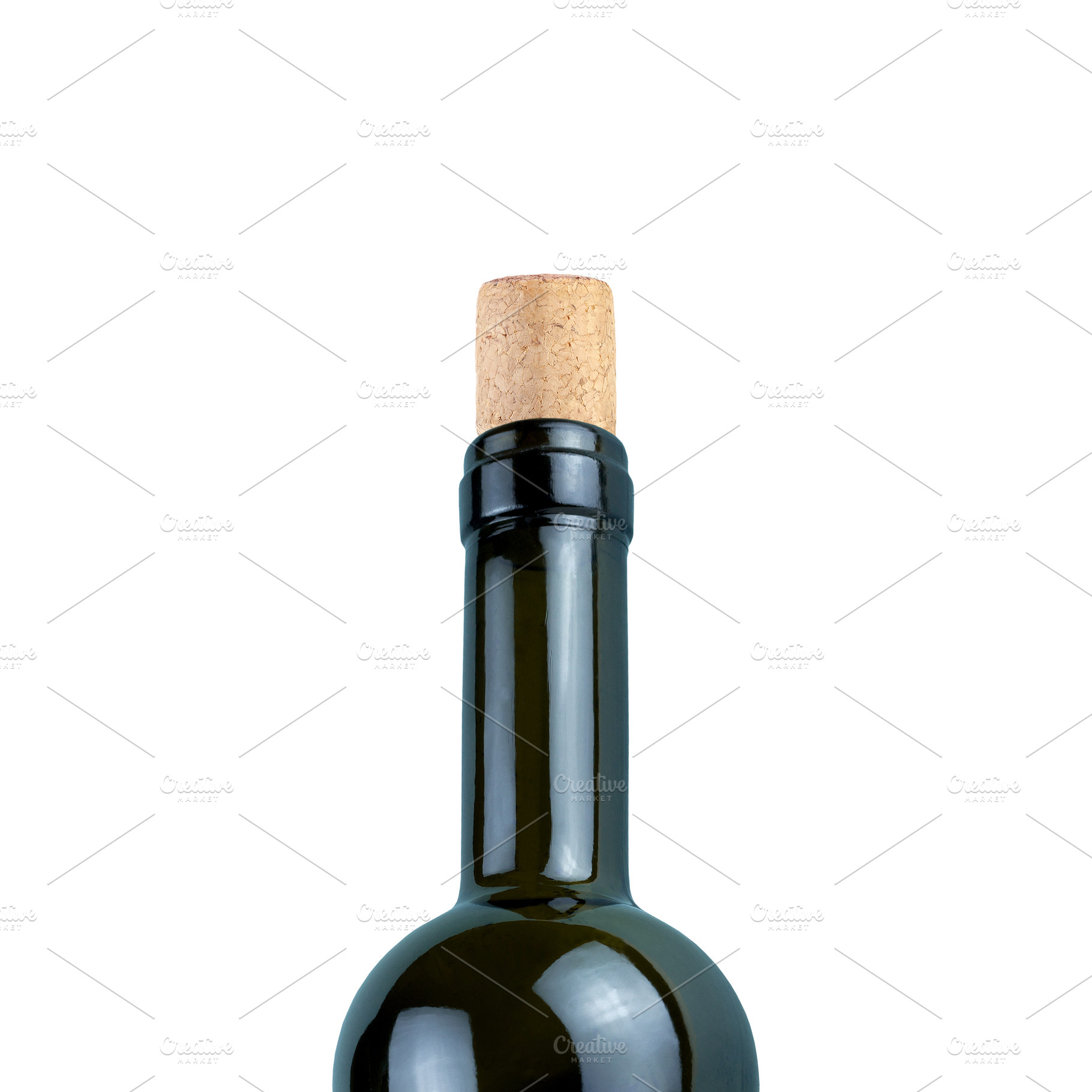 Wine bottle closeup with cork, a Food & Drink Photo by BOOCYS