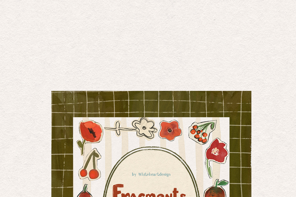 Fall Cottagecore Frames Backgrounds, a Decorative Illustration by whiteheartdesign (Photo 14 of 22)