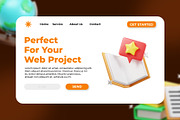 Education 3D Icons Set, an Object 3D Model by Karacis Studio (Thumbnail 4 of 6)