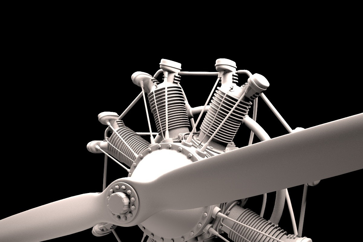Animated Radial Engine, a Cars & Vehicle 3D Model by konstantin.ermolaev (Photo 14 of 16)